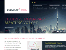 Tablet Screenshot of deltakap.com